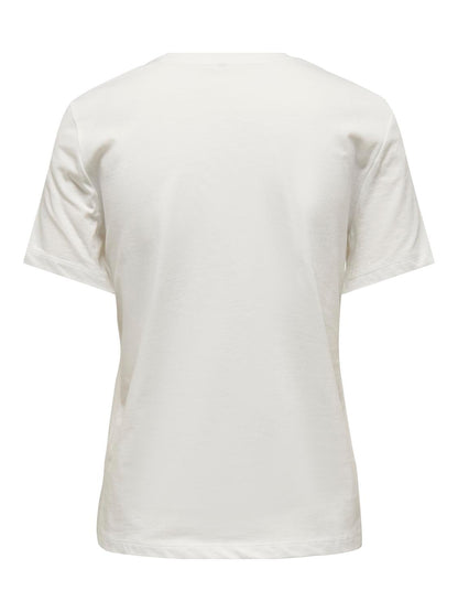 ONLY Carmakoma CARFREA TOP | Cloud Dancer Love