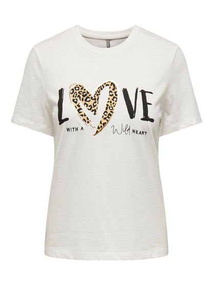 ONLY Carmakoma CARFREA TOP | Cloud Dancer Love