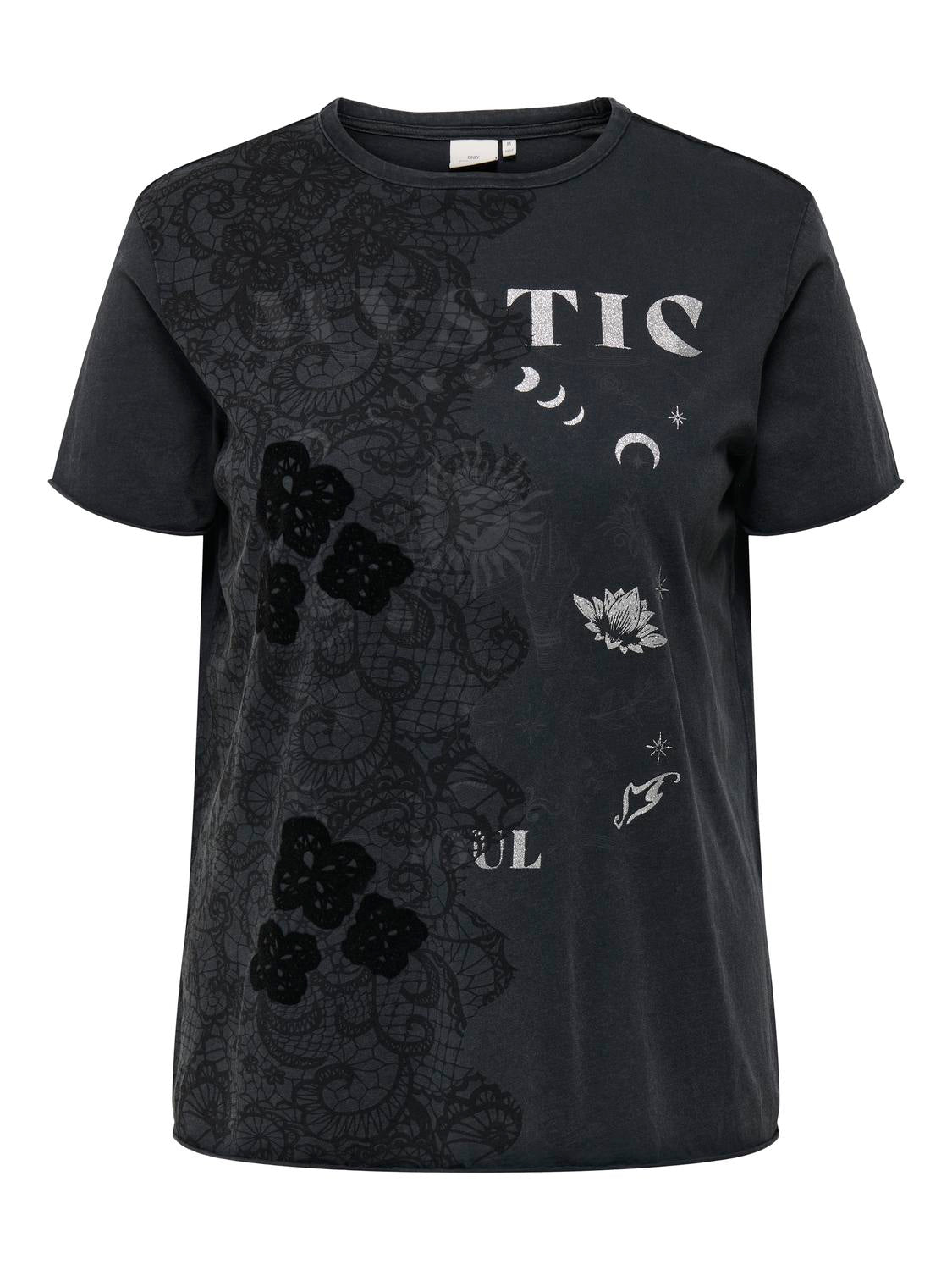 ONLY Carmakoma Phantom Mystic T-Shirt CARMIKO LIFE WASHED SS REG TEE JRS