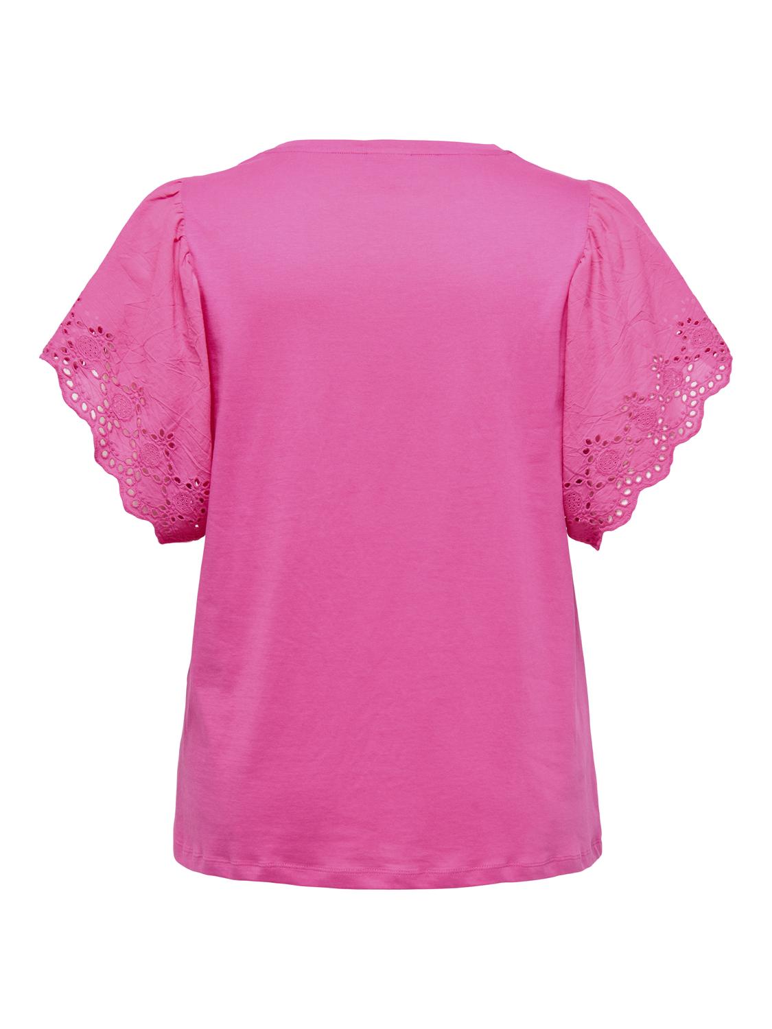 ONLY Carmakoma CARHELENA Top | Fuchsia