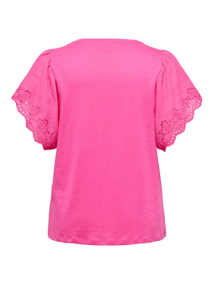ONLY Carmakoma CARHELENA Top | Fuchsia