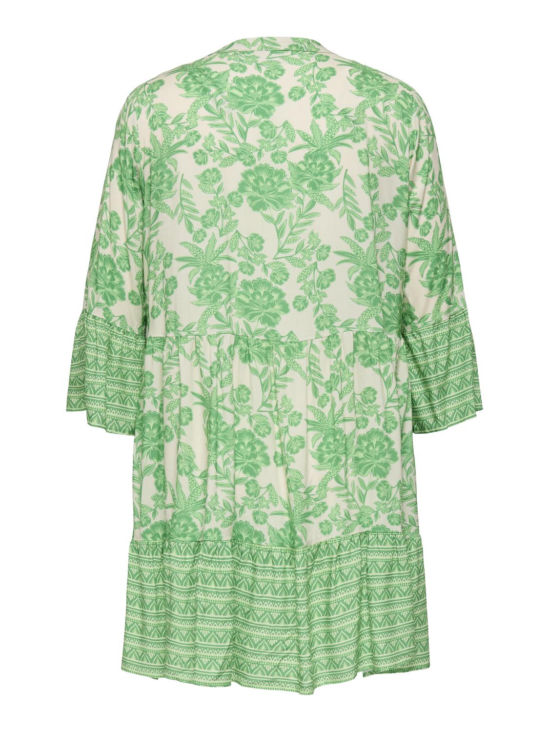 ONLY Carmakoma CARMARRAKESH Tunic Dress | Birch Paisley Flower