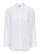 ONLY Carmakoma CARNEW Lina Grace Solid Shirt | Bright White