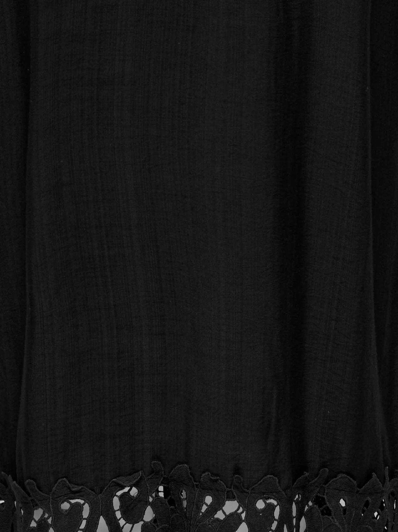 CARGELINA JOANNA V-NECK CALF DRESS WVN - Black