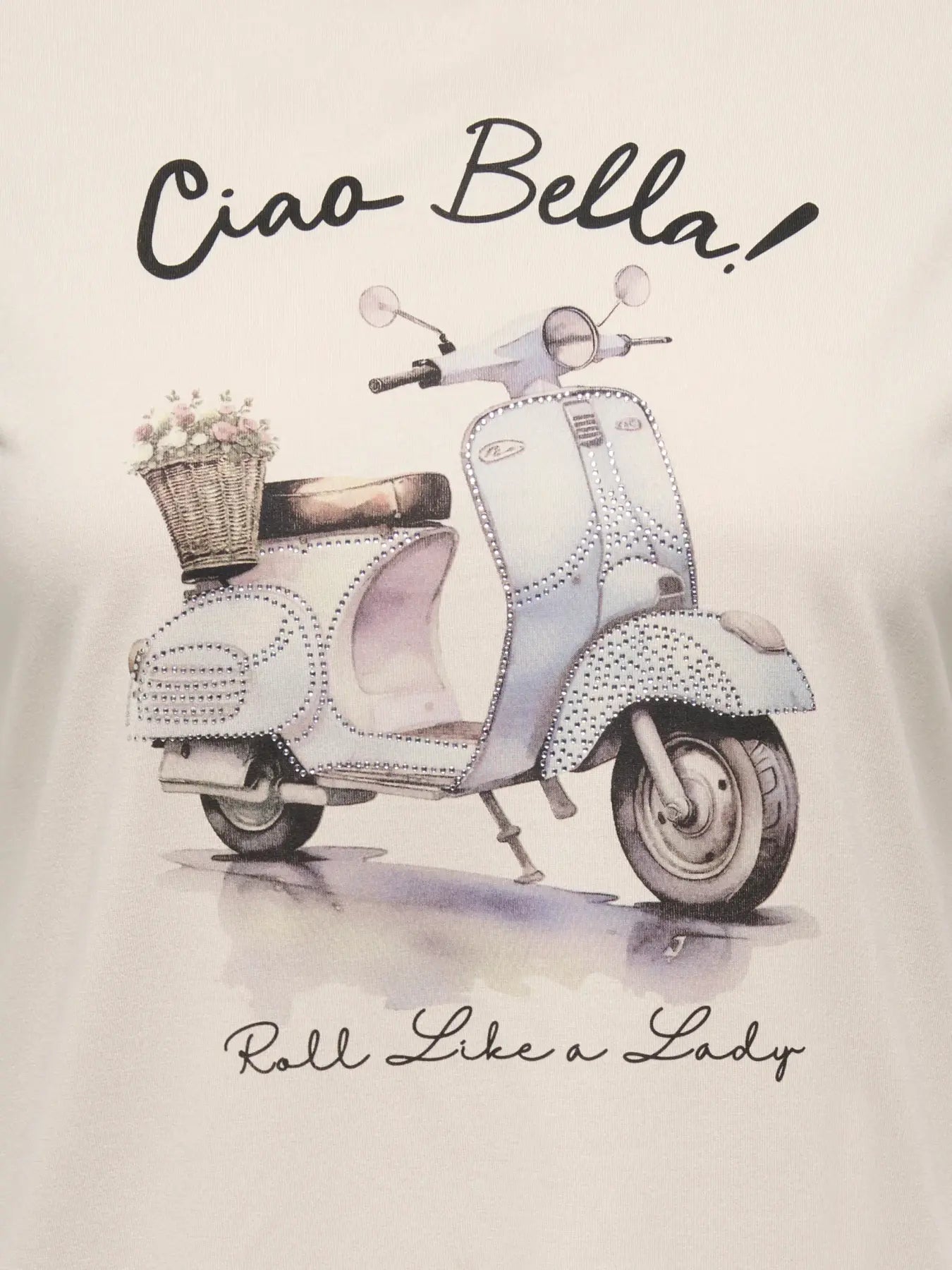 ONLY CARNIKO S/S O-NECK REG TEE JRS - Oatmeal Scooter