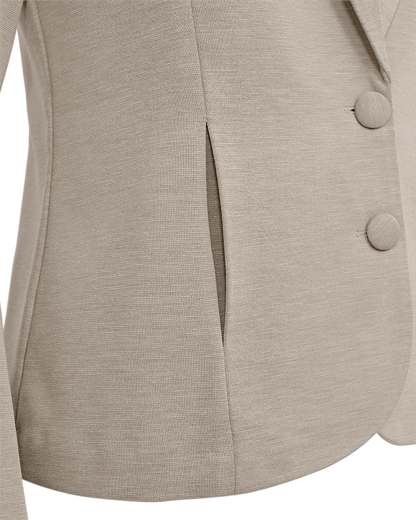 Freequent FQNANNI-JA Blazer | Desert Taupe Melange