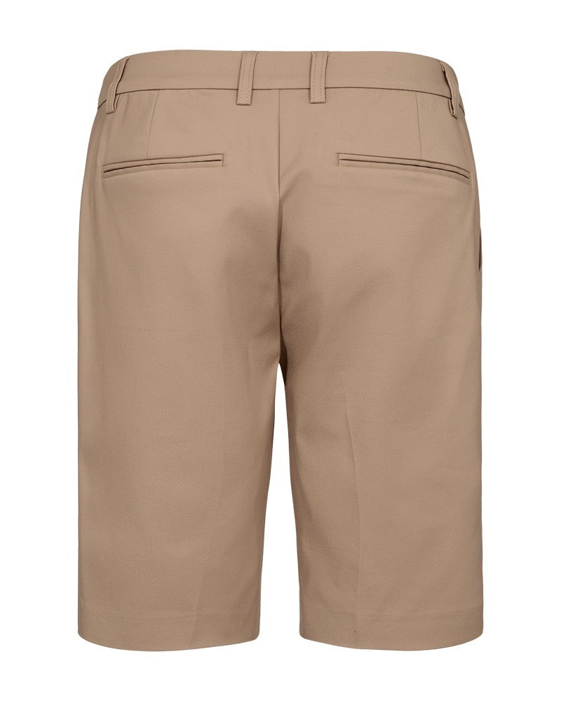 bagpå klassiske beige shorts Freequent FQISABELLA-SHO Simply Taupe