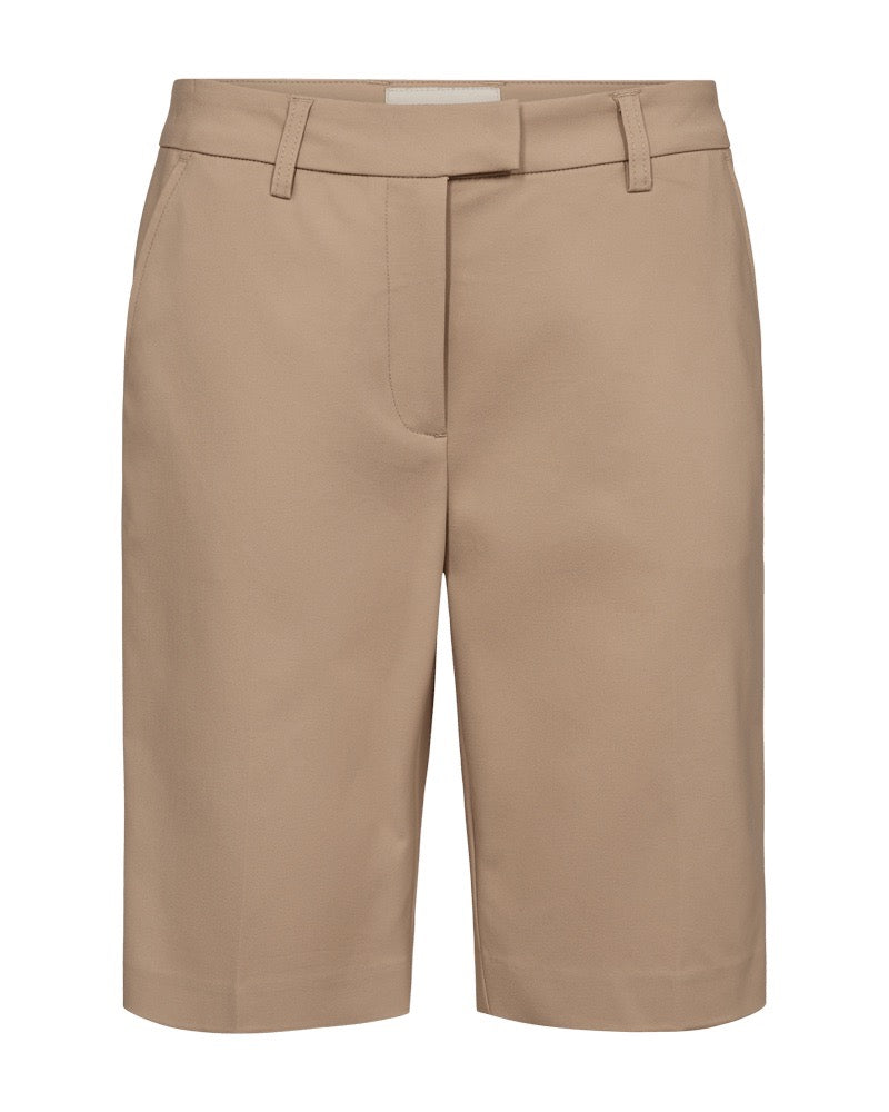 klassiske beige shorts Freequent FQISABELLA-SHO Simply Taupe