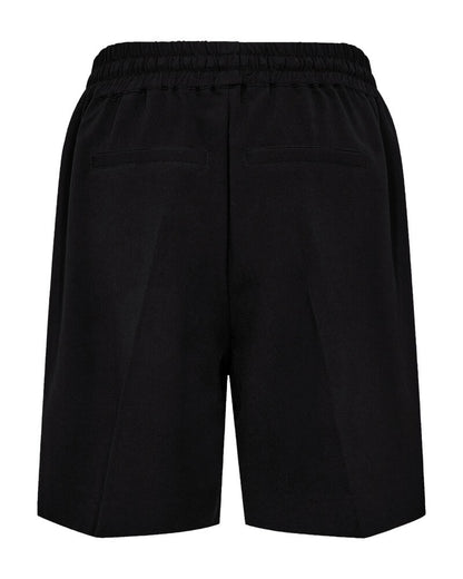 bagpå Freequent FQLIZY-SHORTS Sort med snøre og elastik i taljen