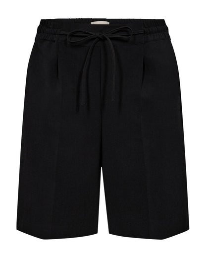 Freequent FQLIZY-SHORTS Sort med snøre og elastik i taljen