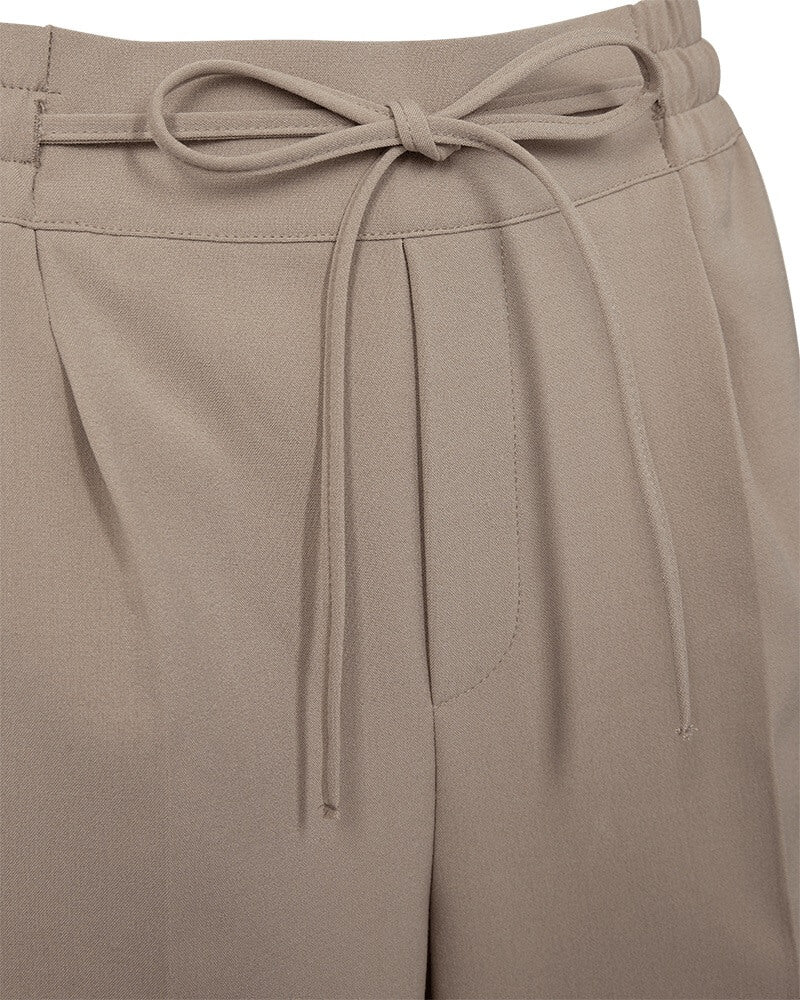 Freequent FQLIZY-SHORTS Sand med snøre og elastik i taljen