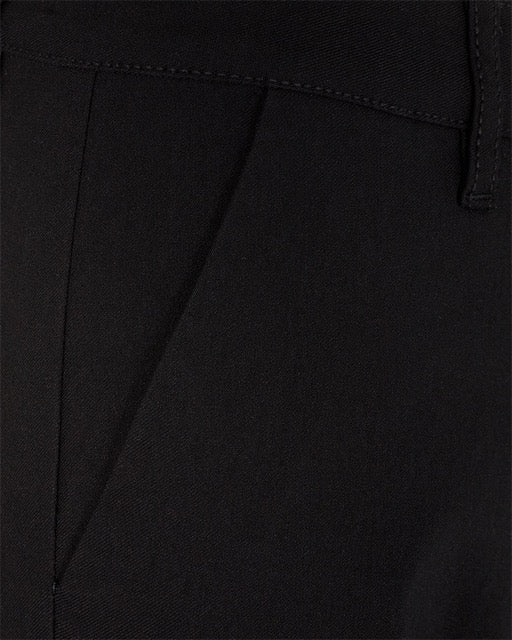 sidelomme på ankellange sorte bukser Freequent FQREX-ANKLE-PA Black