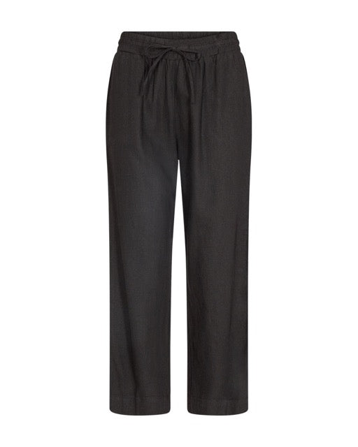 sorte hørbukser Freequent FQLAVA- ANKLE-PA | Black