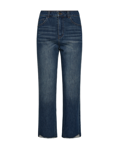 Freequent Medium Dirty Washed Denim PANTS | FQHARLA-JEANS