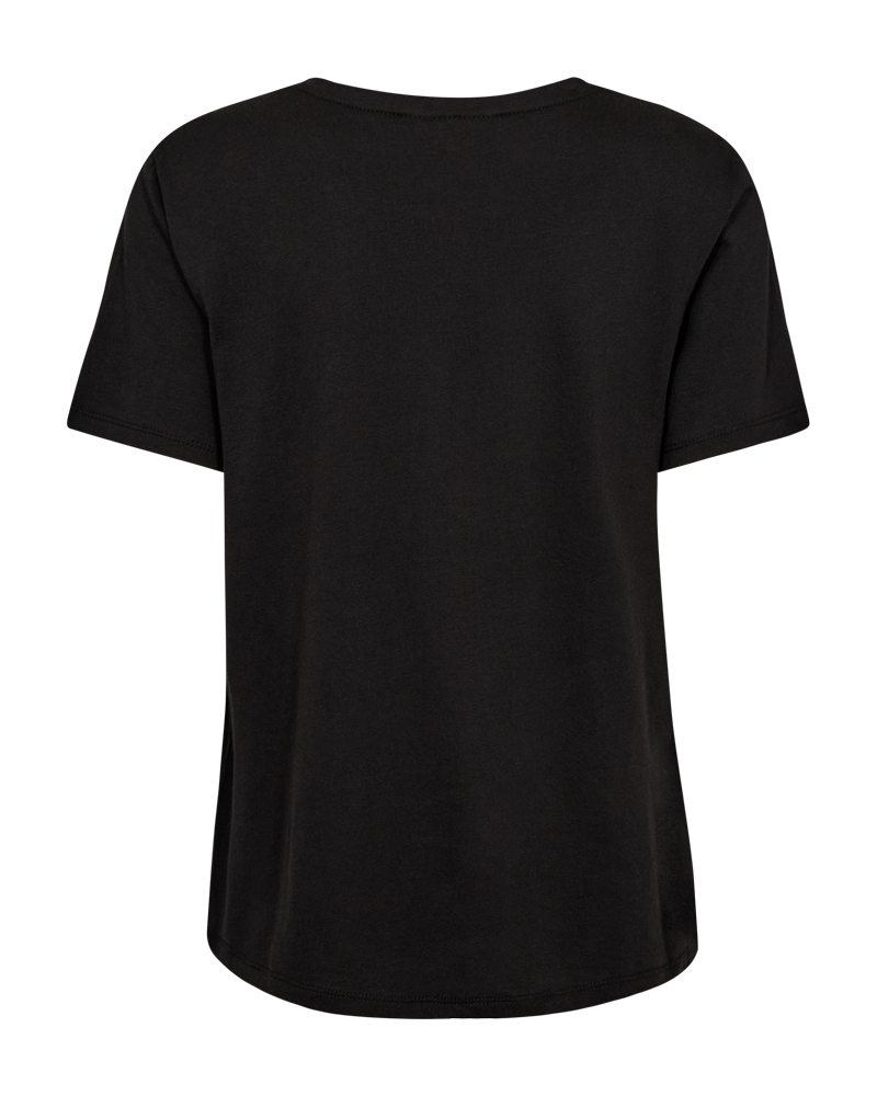 Freequent Black T-SHIRT | FQSTAR-TEE