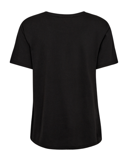 Freequent Black T-SHIRT | FQSTAR-TEE