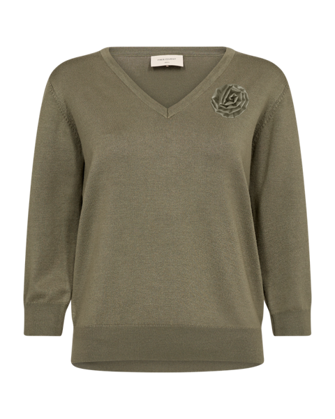Freequent Deep Lichen Green PULLOVER | FQKATIE-PULLOVER