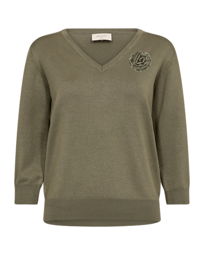 Freequent Deep Lichen Green PULLOVER | FQKATIE-PULLOVER
