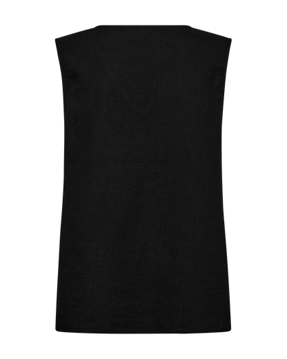 Freequent Black TANKTOP | FQLAVA-TOP