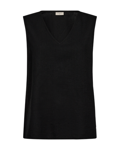 Freequent Black TANKTOP | FQLAVA-TOP