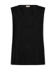 Freequent Black TANKTOP | FQLAVA-TOP