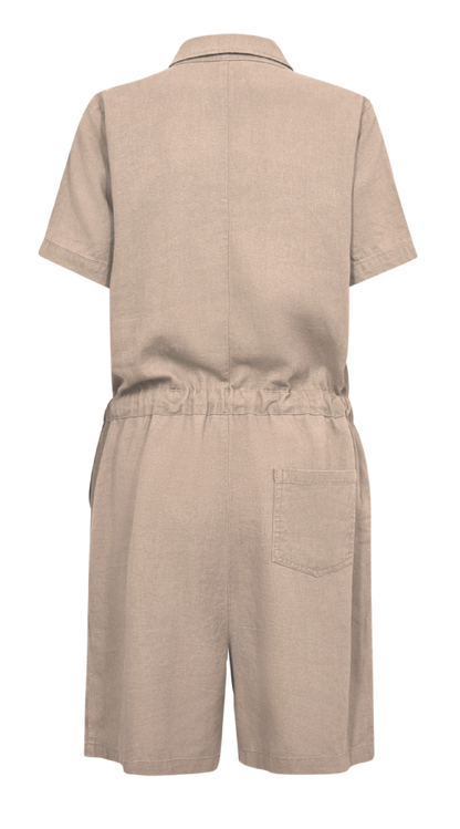 Freequent Sand melange JUMPSUIT | FQLAVA-JUMPSUIT