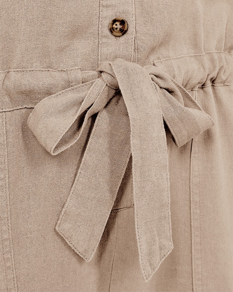 Freequent Sand melange JUMPSUIT | FQLAVA-JUMPSUIT