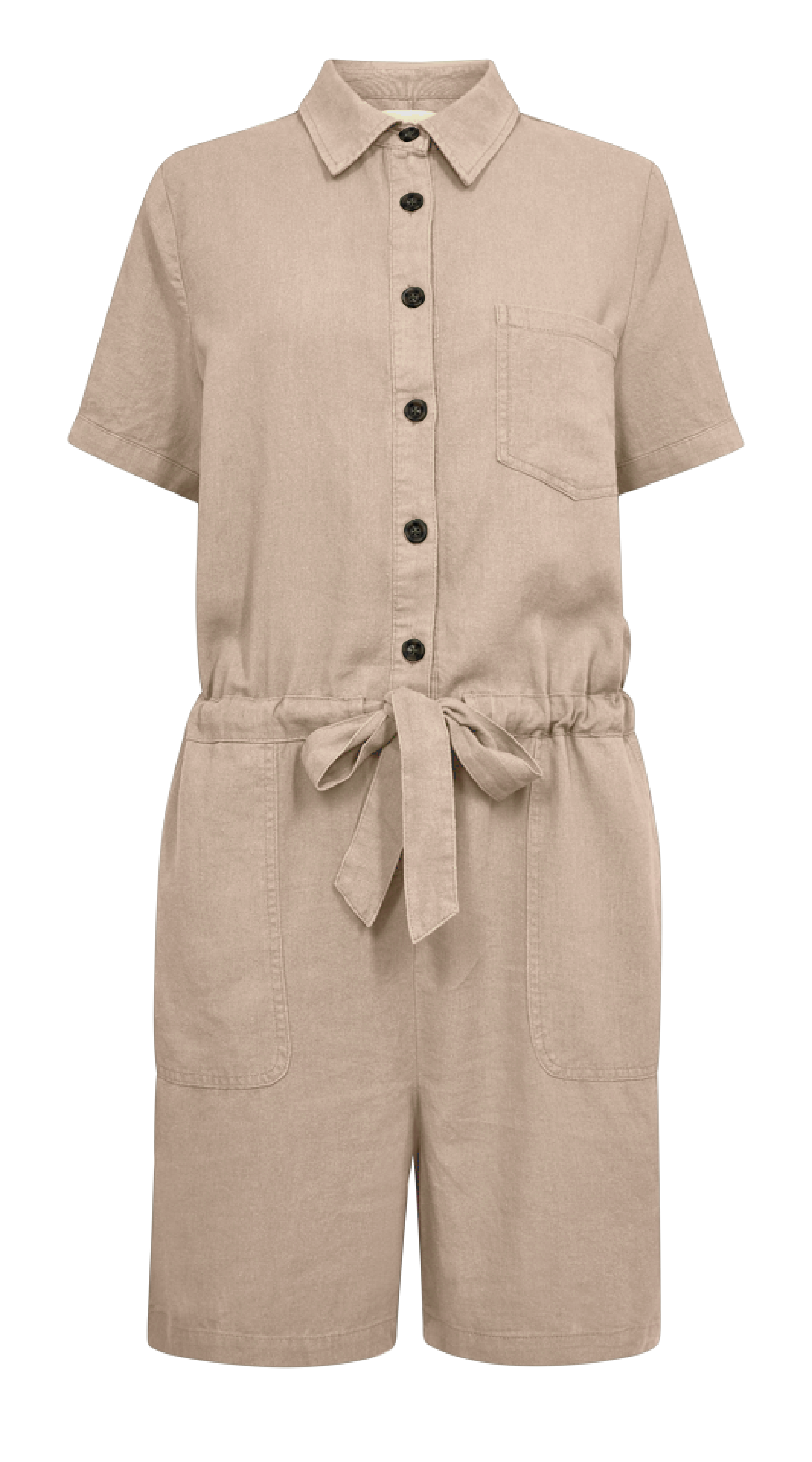 Freequent Sand melange JUMPSUIT | FQLAVA-JUMPSUIT