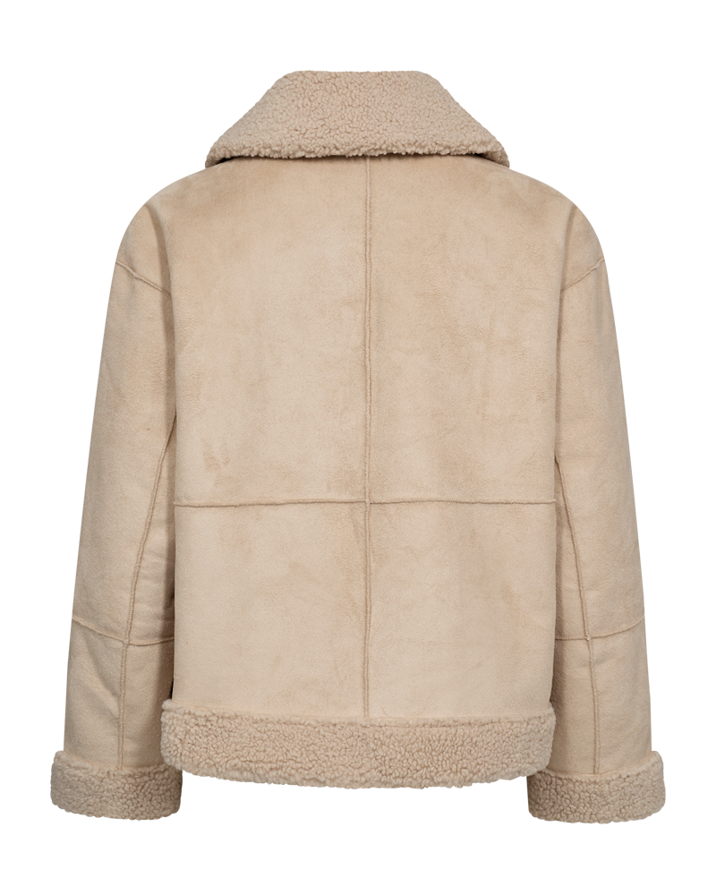 Freequent Simply Taupe OUTERWEAR | FQLAMBY-JACKET