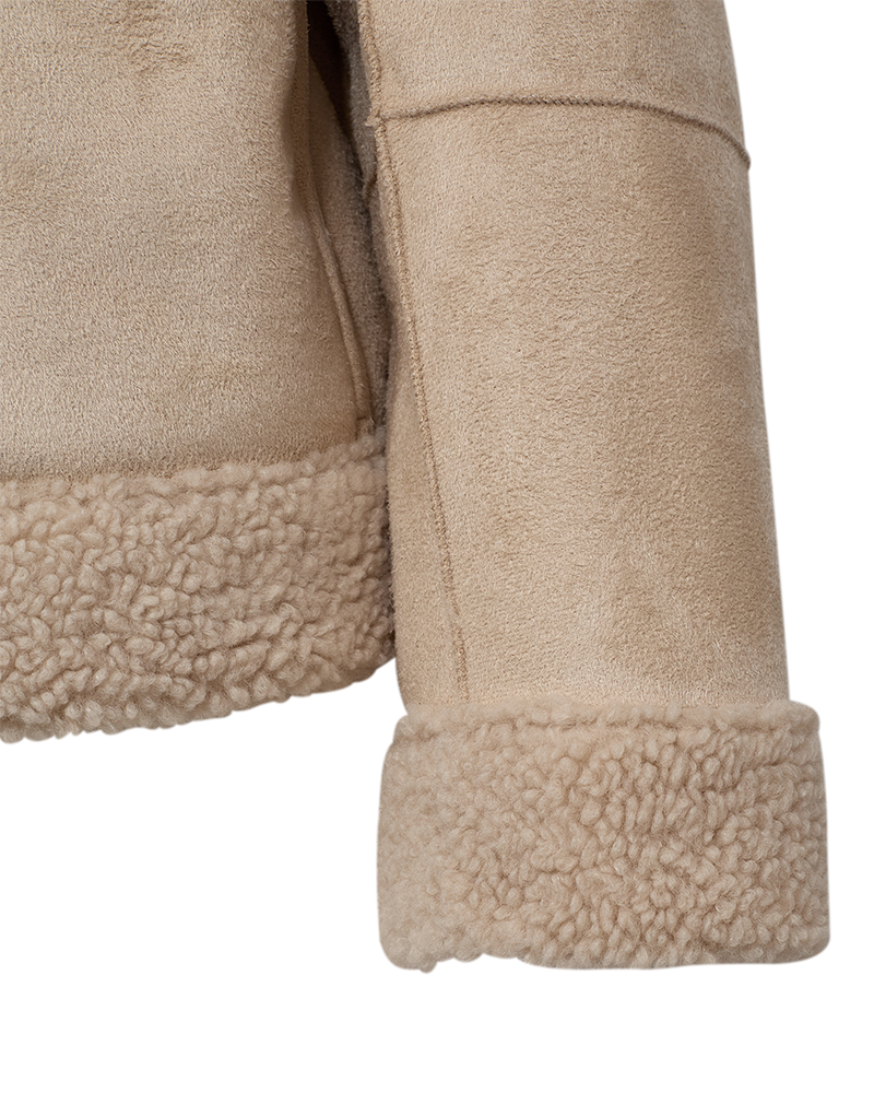 Freequent Simply Taupe OUTERWEAR | FQLAMBY-JACKET