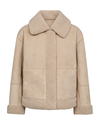 Freequent Simply Taupe OUTERWEAR | FQLAMBY-JACKET