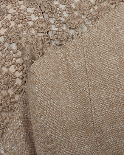 Freequent Sand melange DRESS | FQLARRY-DRESS