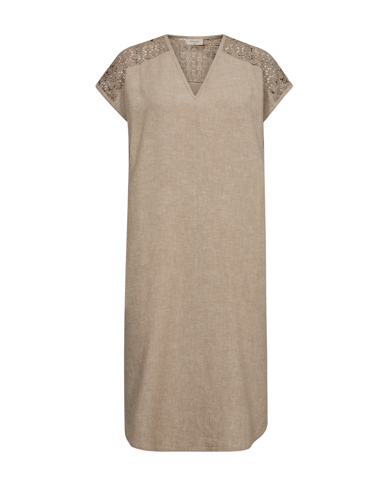 Freequent Sand melange DRESS | FQLARRY-DRESS
