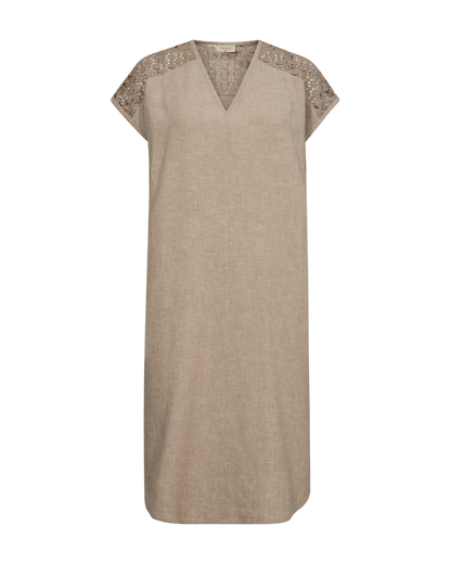Freequent Sand melange DRESS | FQLARRY-DRESS