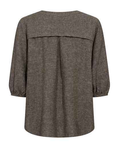 Freequent - FQLAVA-BLOUSE - Morel Melange