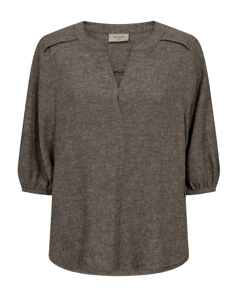 Freequent - FQLAVA-BLOUSE - Morel Melange