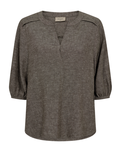 Freequent - FQLAVA-BLOUSE - Morel Melange