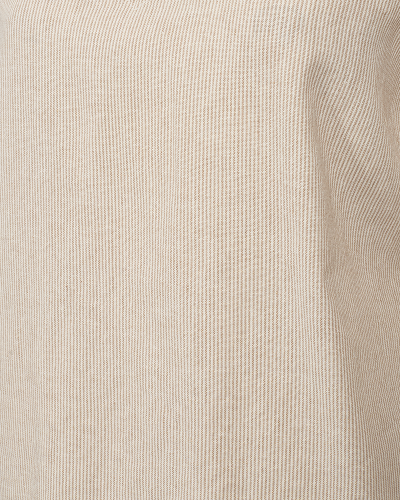Freequent FQLAVA-BLOUSE | Simply Taupe w. Off-white