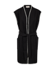 Freequent Black w. Moonbeam OUTERWEAR | FQYANNA-WAISTCOAT
