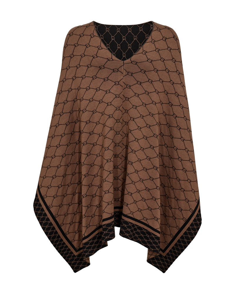 Freequent Partridge w. Black PULLOVER | FQCLAUDISSE-CAPE