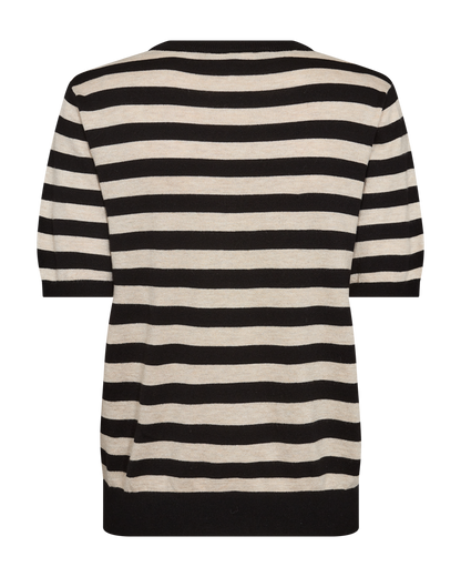 Freequent Black w. Moonbeam PULLOVER | FQJOEL-PULLOVER