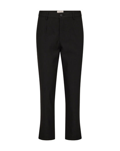 klassiske sorte bukser med smal pasform. Freequent Black FQMAYA-PANTS