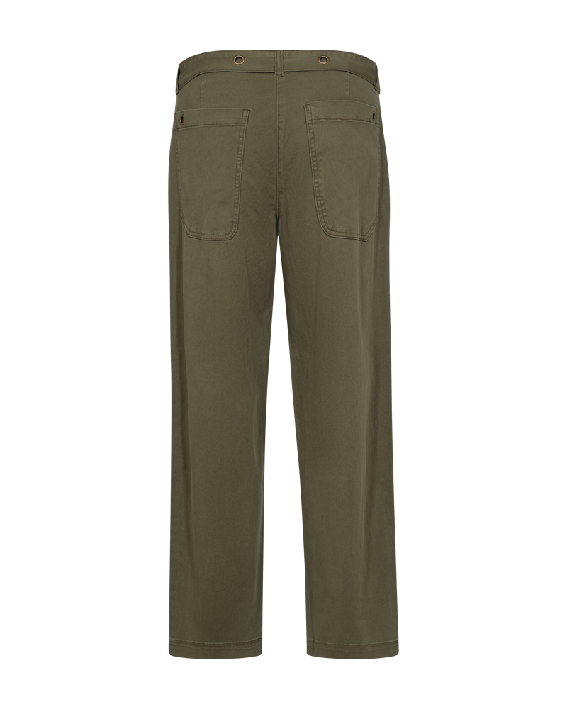 Freequent FQPACHINO-PANTS | Deep Lichen Green