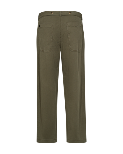 Freequent FQPACHINO-PANTS | Deep Lichen Green