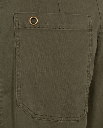 Freequent FQPACHINO-PANTS | Deep Lichen Green