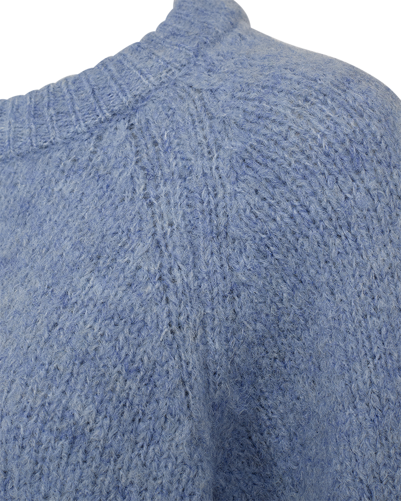 FQGRSLULU-PULLOVER - Vista Blue Melange