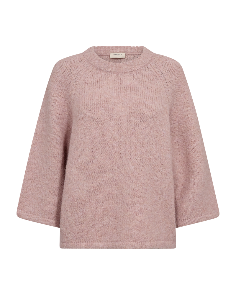 Freequent - FQGRSLULU-PULLOVER - PALE MAUVE MELANGE
