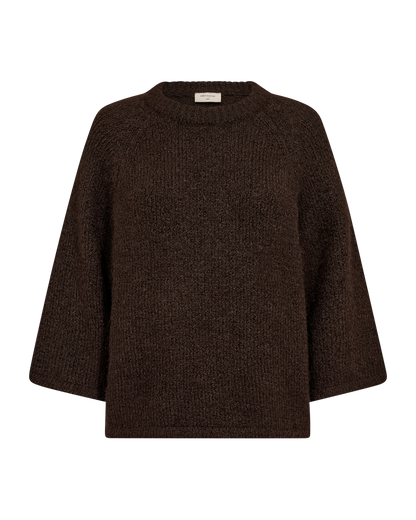 Freequent - FQGRSLULU-PULLOVER - MOLE MELANGE