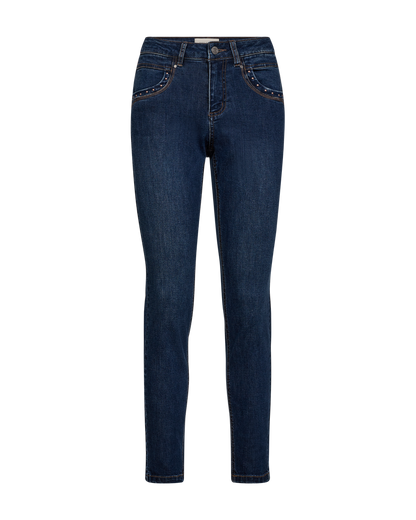 Freequent Dark Blue Denim PANTS | FQDASHY-JEANS