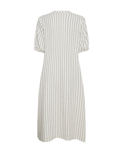 Freequent FQLAVA-DRESS | Star Off-white w. Navy Blazer